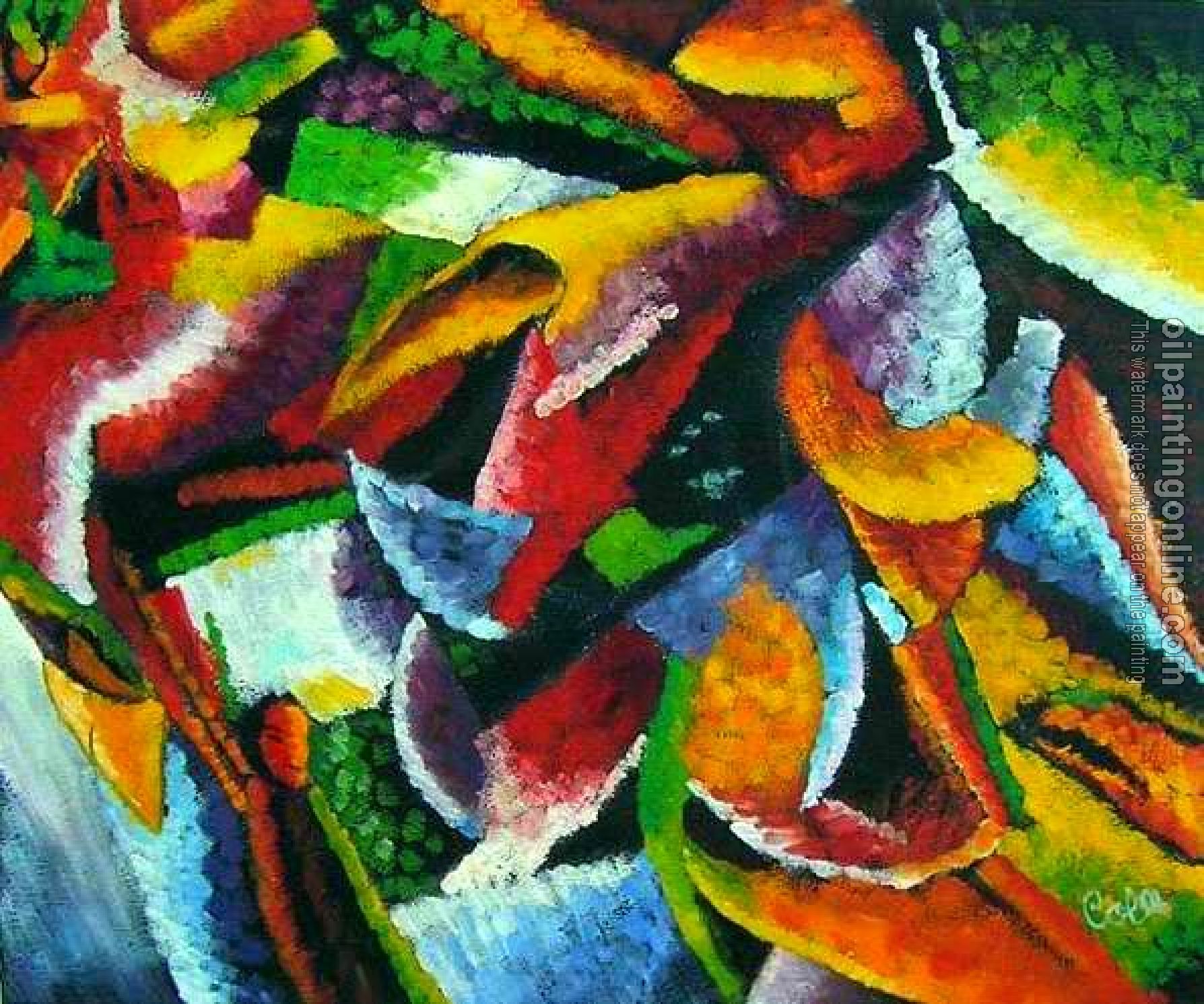 Oil Painting Reproduction - Modern oil painting